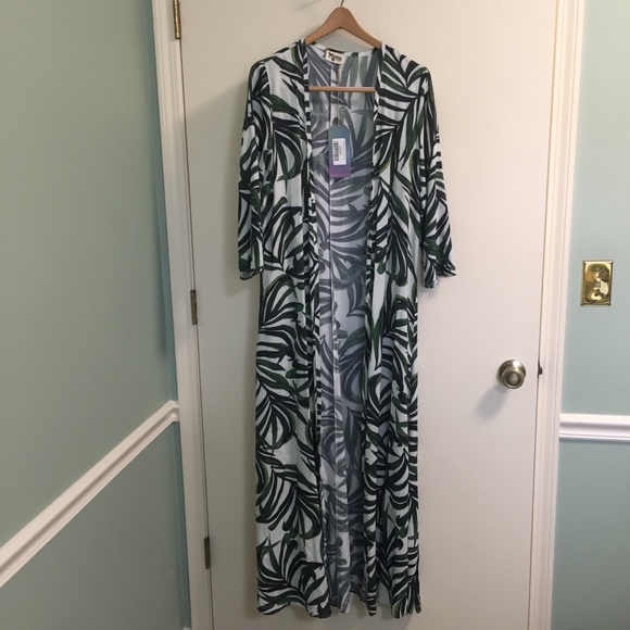 Show Me Your Mumu Peruvian palm karymn cape NWT - Picture 4 of 8